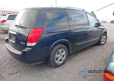 2007 Nissan Quest 3.5 S from USA, damaged, VIN 5N1BV28U77N107312